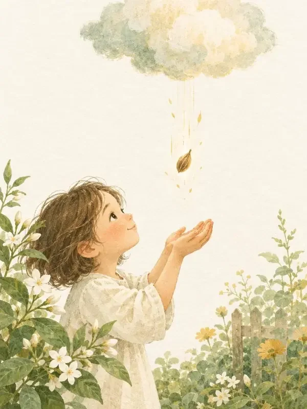 《云端掉落的花种》封面 - 悟空智能推荐短剧站 奇幻童话短剧