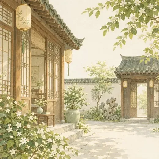 悟空智能推荐短剧站古风绮梦题材纸感插画封面